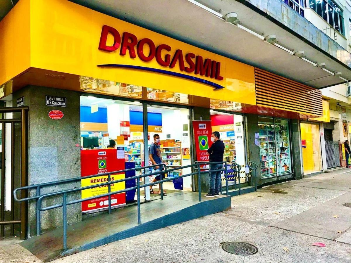 Encantos De Copacabana - 5 Hospedes E Praia 리오데자네이루 외부 사진